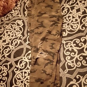 Camo jeans